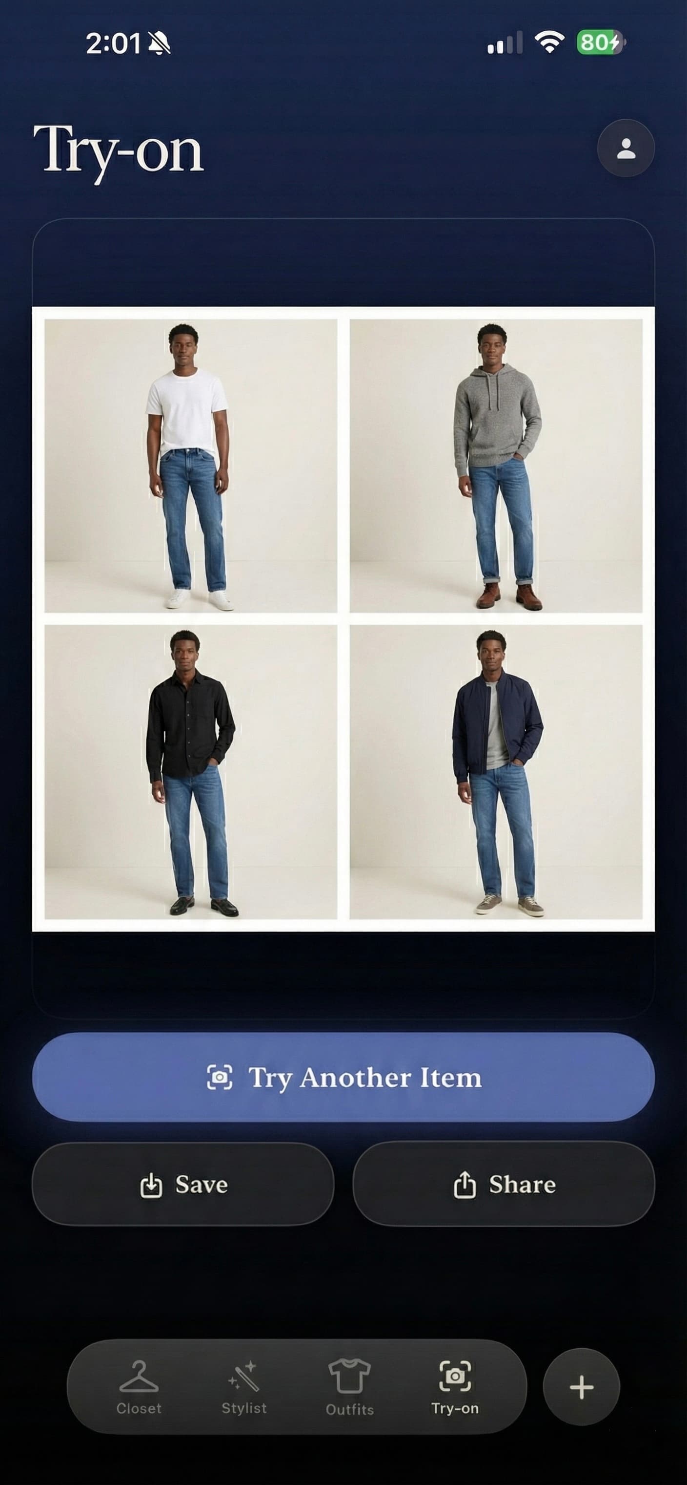 Men's Try-On